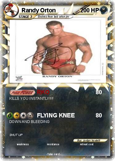 Pokemon Randy Orton