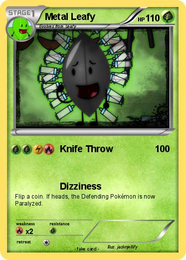 Pokemon Metal Leafy