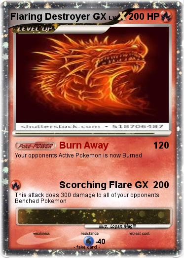Pokemon Flaring Destroyer GX
