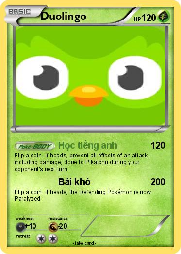 Pokemon Duolingo