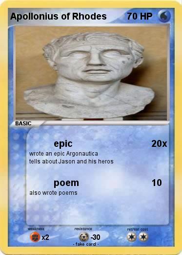 Pokemon Apollonius of Rhodes