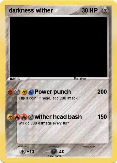 Pokemon darkness wither