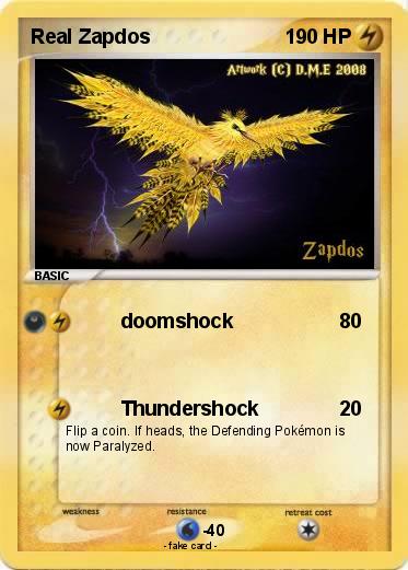 Pokemon Real Zapdos