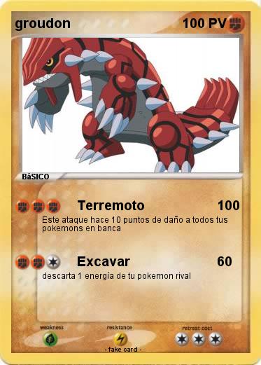 Pokemon groudon