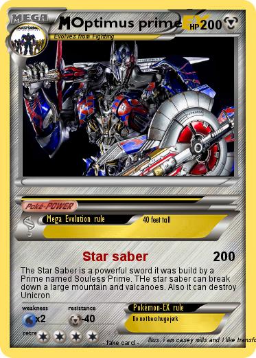 Pokemon Optimus prime