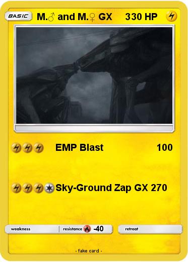 Pokemon M.♂ and M.♀ GX     3