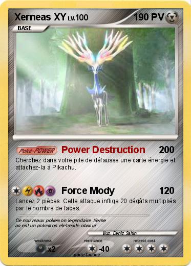 Pokemon Xerneas XY