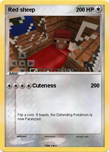 Pokemon Red sheep