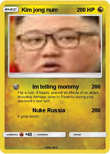 Pokemon Kim jong num