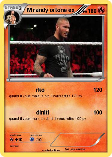 Pokemon M randy ortone ex