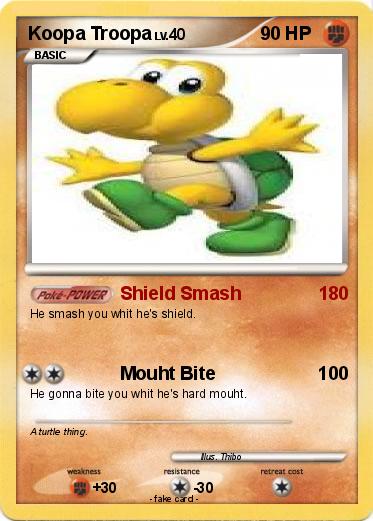 Pokemon Koopa Troopa