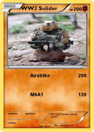 Pokemon WW3 Solider