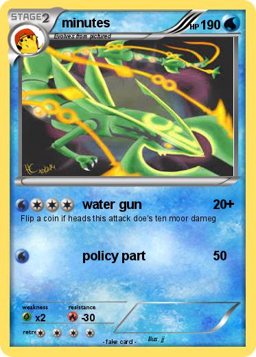 Pokemon minutes