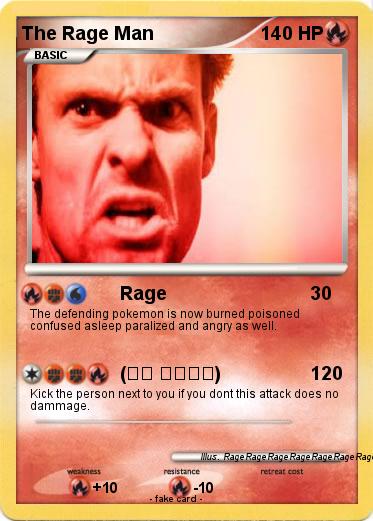 Pokemon The Rage Man