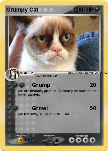 Pokemon Grumpy Cat