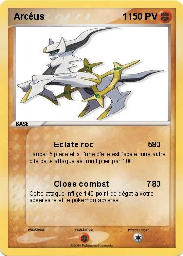 Pokemon Arcéus                               1