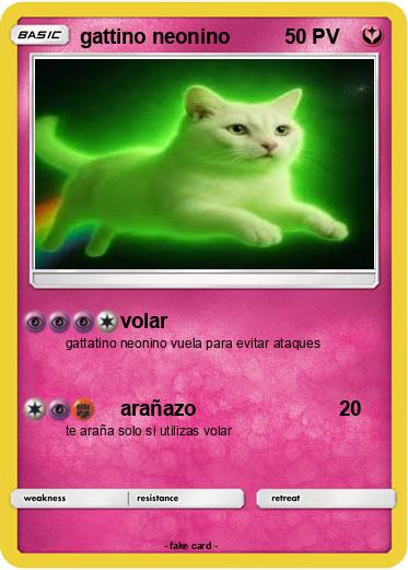 Pokemon gattino neonino