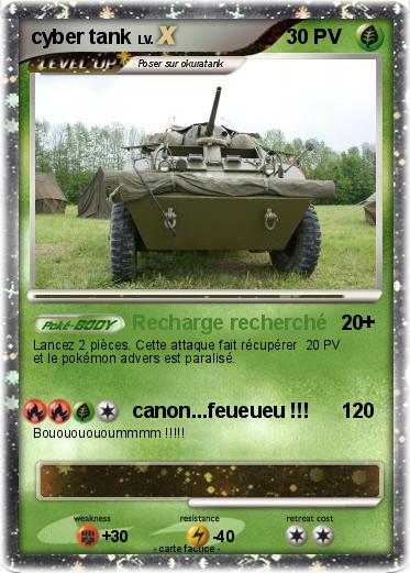Pokemon cyber tank