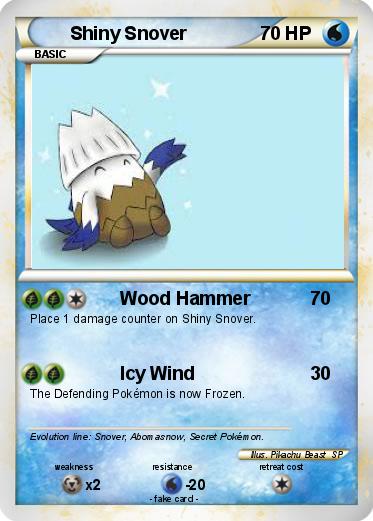 Pokemon Shiny Snover