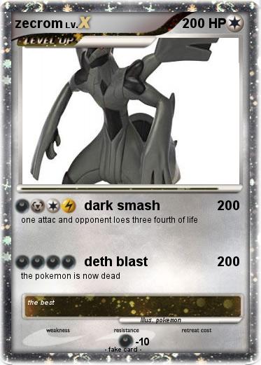 Pokemon zecrom