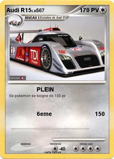 Pokemon Audi R15