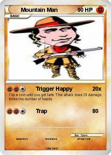 Pokemon Mountain Man