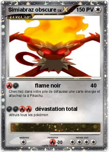 Pokemon Simiabraz obscure