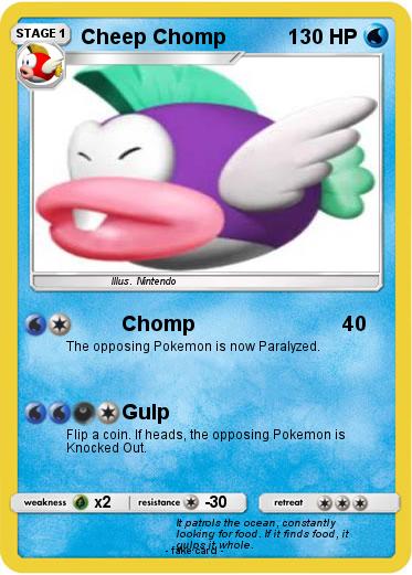 Pokemon Cheep Chomp