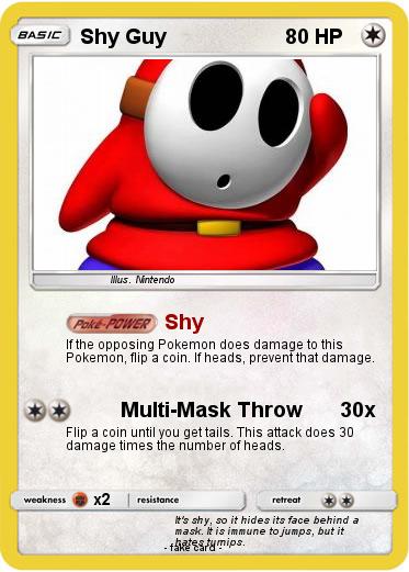 Pokemon Shy Guy