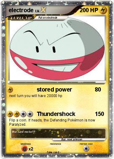 Pokemon electrode