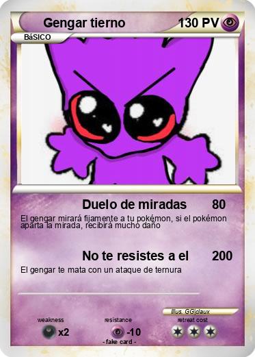 Pokemon Gengar tierno