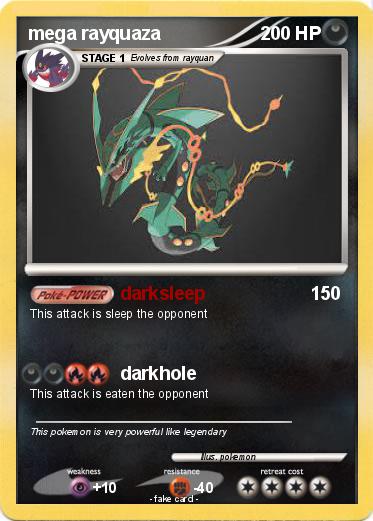 Pokemon mega rayquaza