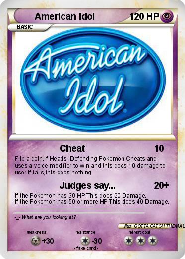 Pokemon American Idol