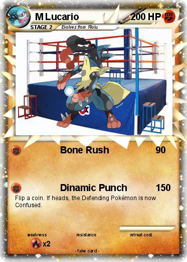 Pokemon M Lucario