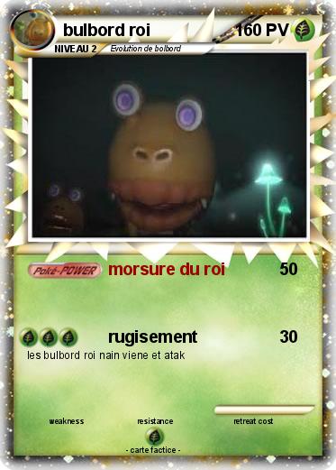 Pokemon bulbord roi