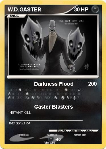 Pokemon W.D.GASTER