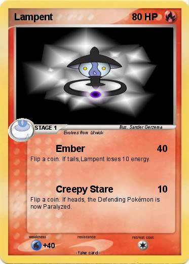 Pokemon Lampent