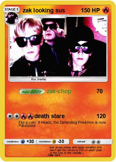 Pokemon zak looking sus