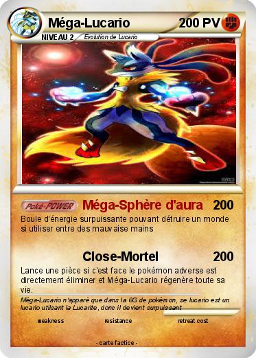 Pokemon Méga-Lucario