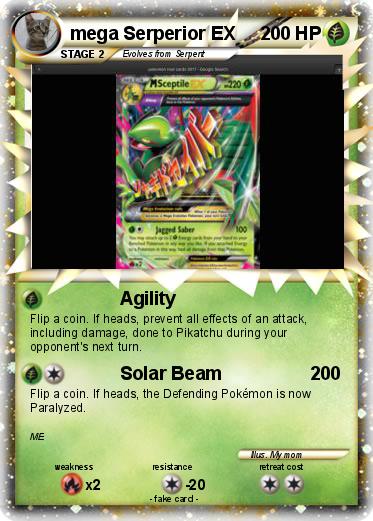 Pokemon mega Serperior EX