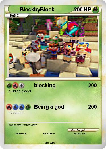 Pokemon BlockbyBlock