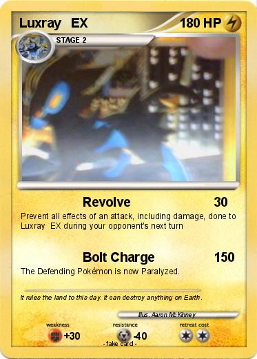 Pokemon Luxray   EX