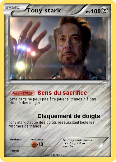 Pokemon Tony stark