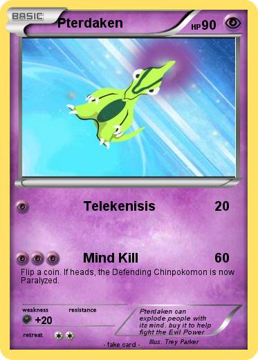 Pokemon Pterdaken