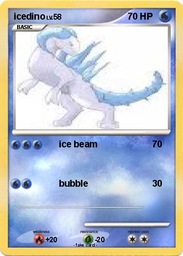 Pokemon icedino