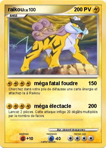 Pokemon raikou