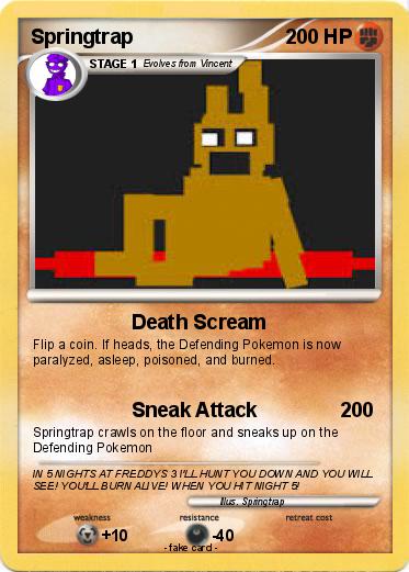 Pokemon Springtrap