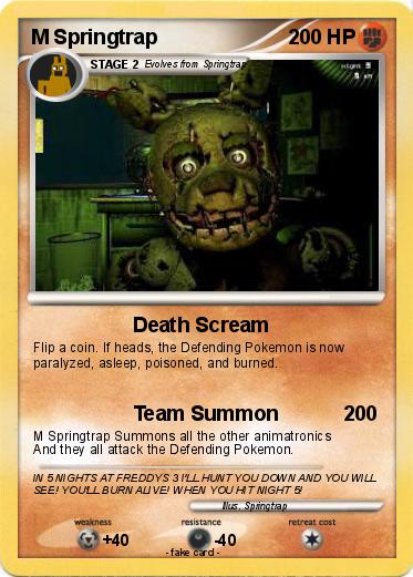 Pokemon M Springtrap