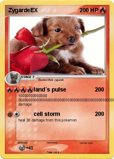 Pokemon ZygardeEX