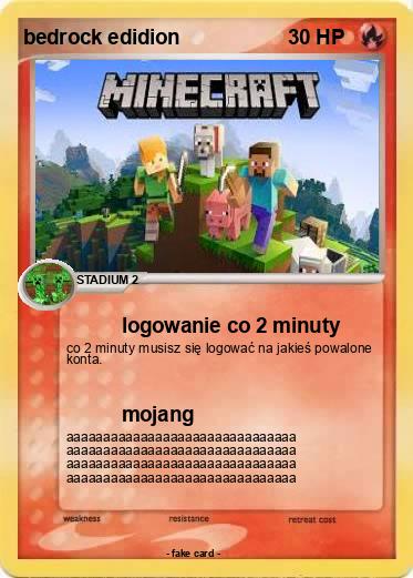 Pokemon bedrock edidion